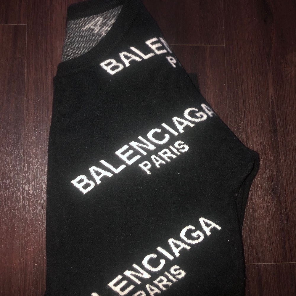 Balenciaga designer sweater